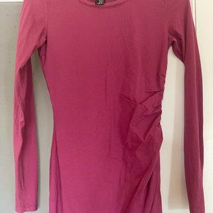 Bobi Midi Dress in Wine